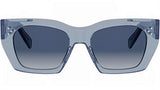 CELINE 3 Dots Blue Square Sunglasses