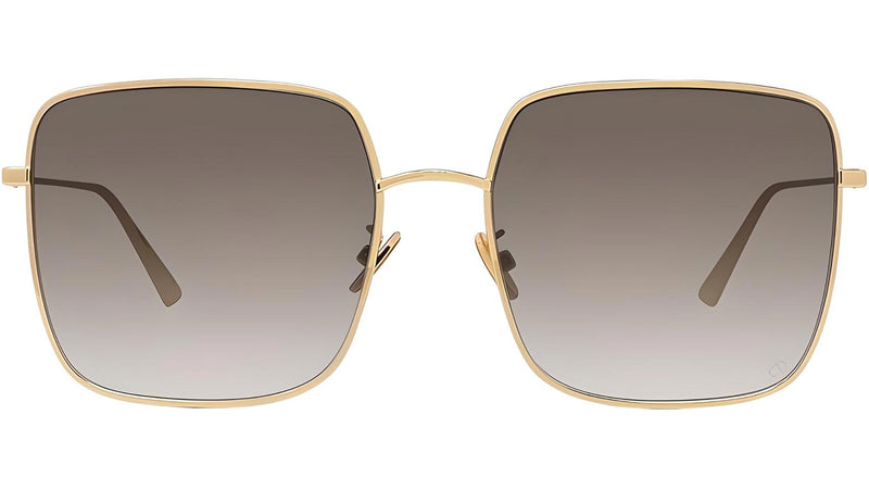 DiorStellaire  SU Yellow Geometric Sunglasses