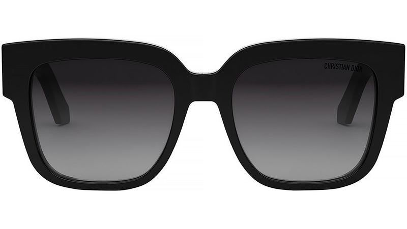 DioréSille S1I Shiny Black Butterfly Sunglasses