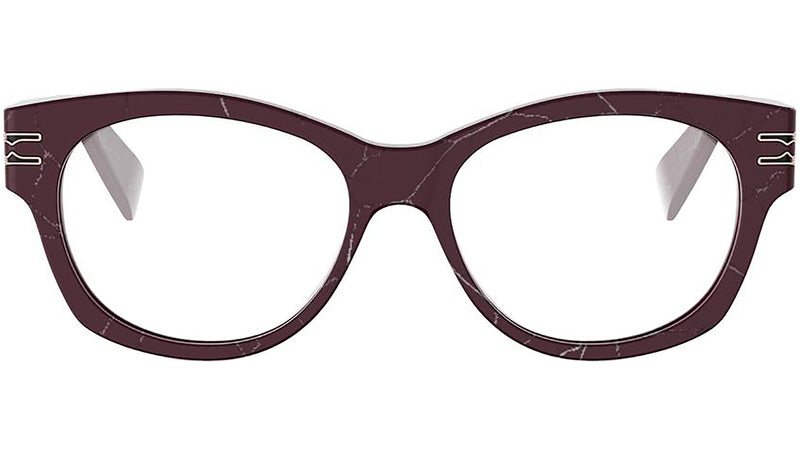 Bvlgari Aluminium Black Rectangular Eyeglasses