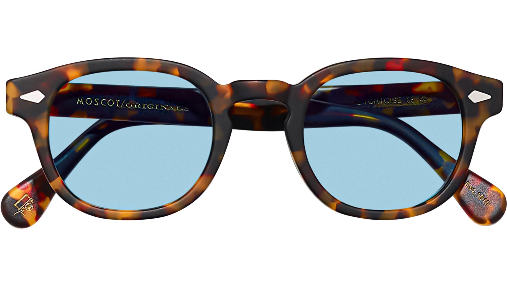 Moscot Occhiali Da Vista Uomo Con Lenti Azzurre Lenti Blu Moscot