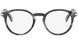 DiorBlackSuitO R6I Havana Grey Panthos Eyeglasses
