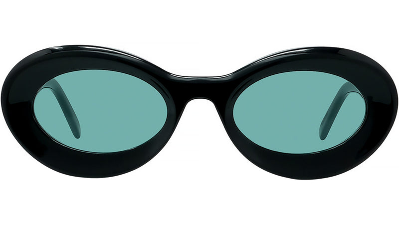 Paula's Ibiza LW40110U 01V Black Oval Sunglasses