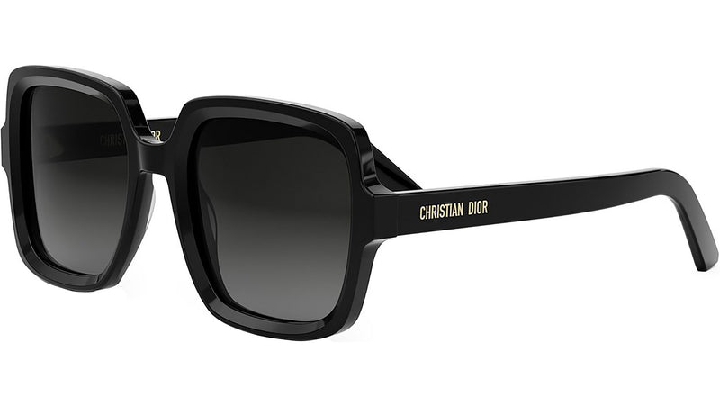 DiorMidnight S4I Shiny Black Butterfly Sunglasses