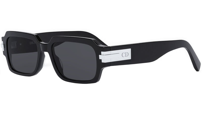 DiorBlackSuit XL S1I Black Rectangular Sunglasses