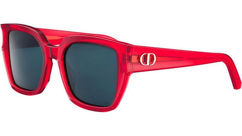 DiorGlow S1I Red Squared Sunglasses