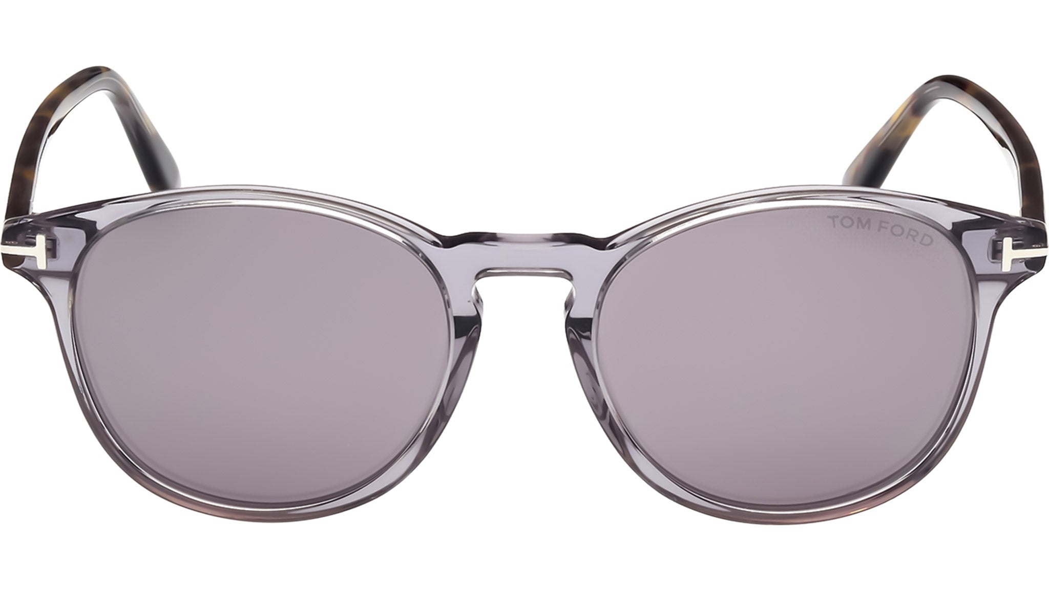 Occhiali da sole Tom Ford Lewis 20C Grigio Lucido Avana