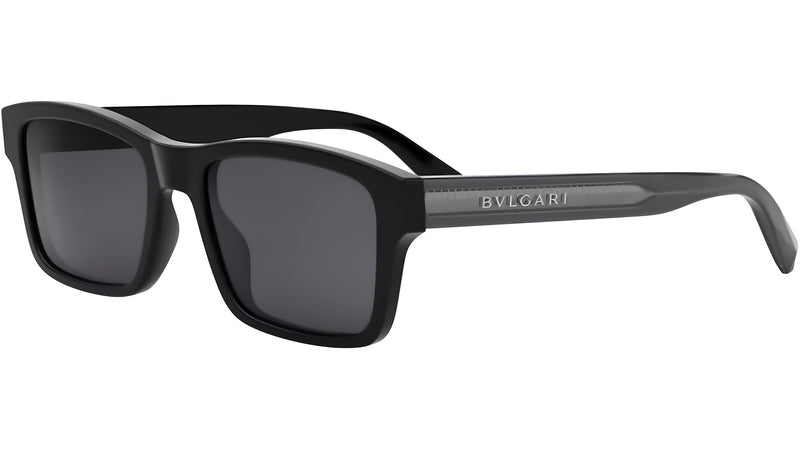 Tubogas Black Rectangular Sunglasses