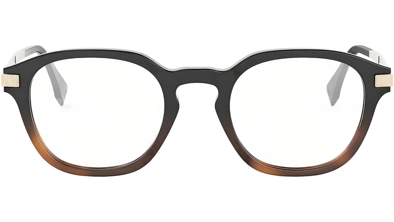 Fendi Essential Havana Pantos Eyeglasses