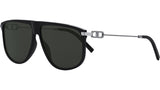 CD Link S2U Shiny Black Pilot Sunglasses