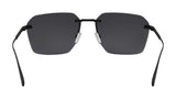 Octo Black Geometric Sunglasses