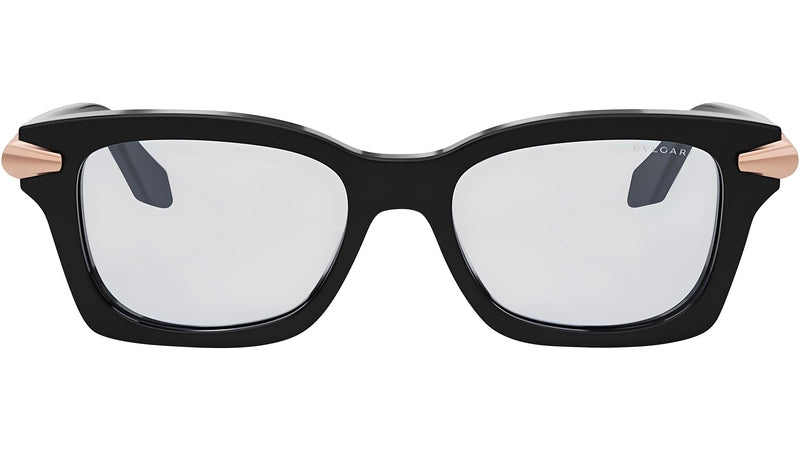 Serpenti Viper Black Geometric Eyeglasses