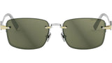 CD DiamondO 11U Gold Squared Sunglasses