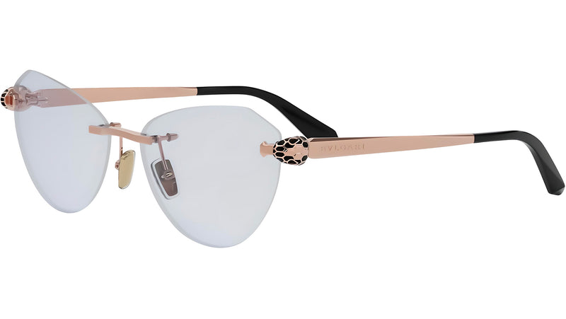 Serpenti Forever Rose Gold Cat Eye Eyeglasses