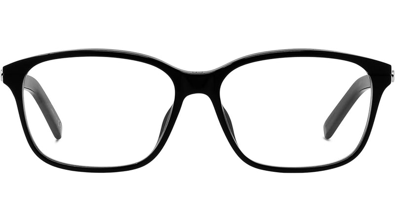 DiorEssentialO SI/F Shiny Black Squared Eyeglasses