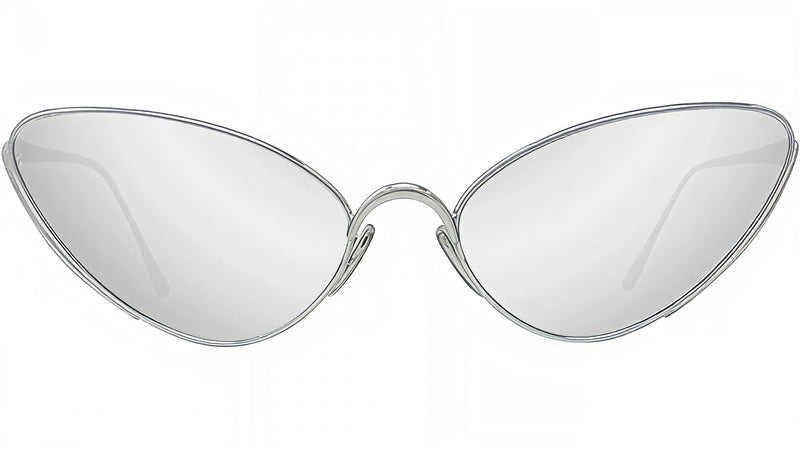 Signature Silver Cat Eye Sunglasses
