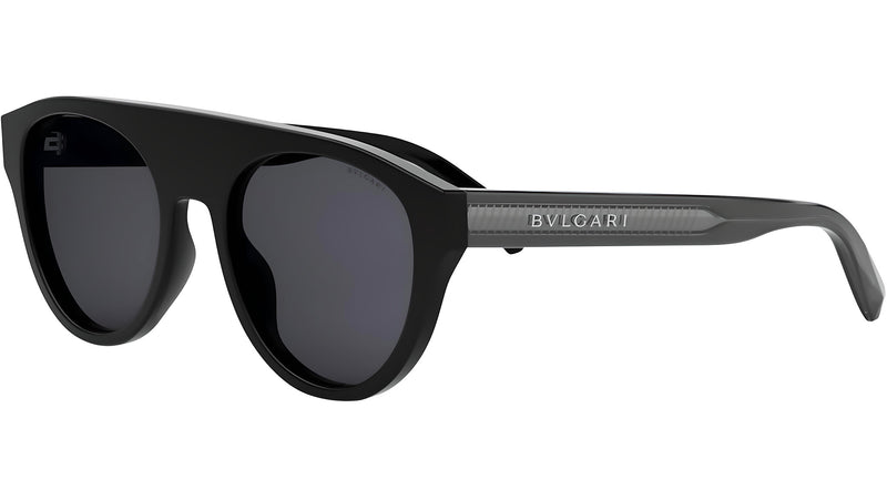 Tubogas Black Round Sunglasses