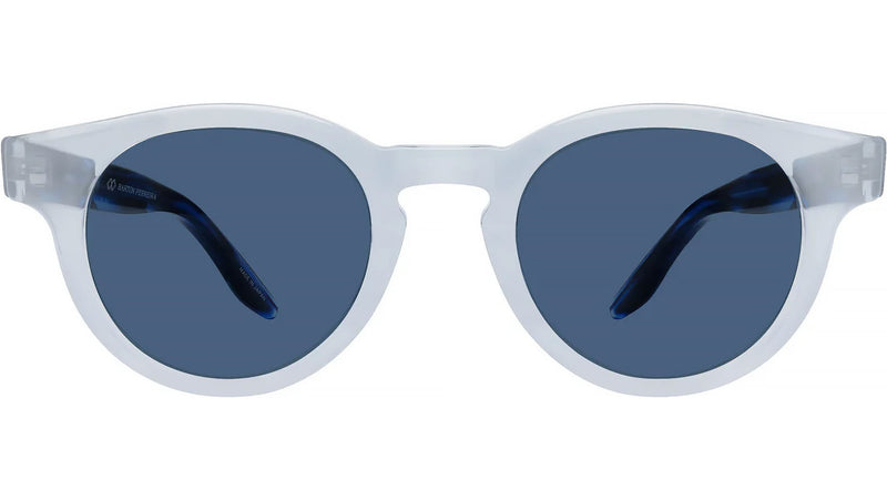 Oxford Blue Round Sunglasses