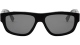Fendi Diagonal Black Geometric Sunglasses