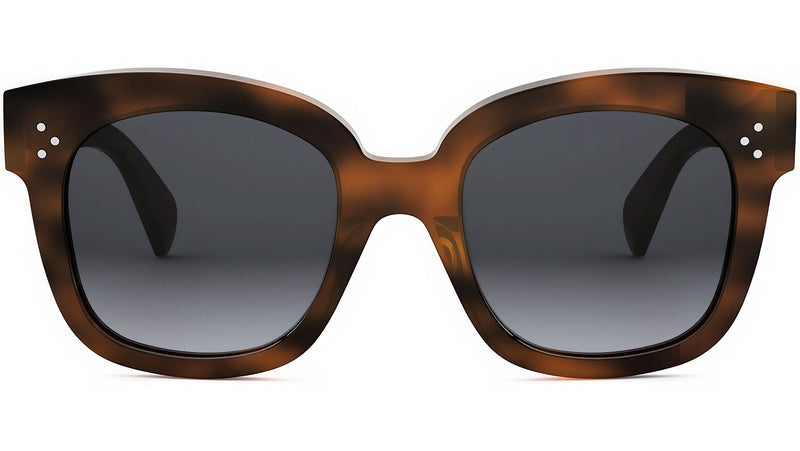 CELINE 3 Dots Brown Square Sunglasses