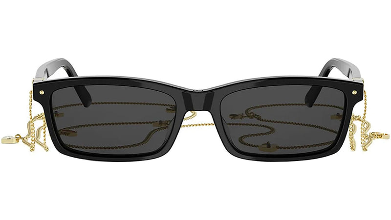Petit CD S1I Black Rectangular Sunglasses
