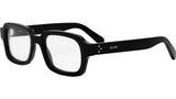 3 Dots Black Geometric Eyeglasses