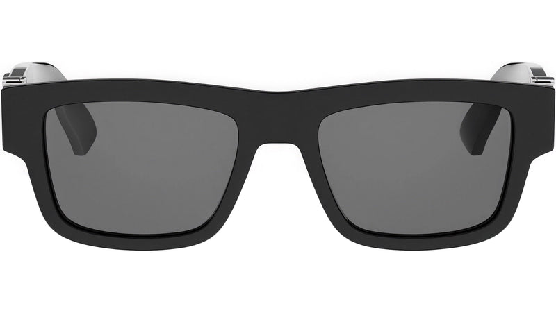 Dior Oblique S3I Shiny Black Squared Sunglasses