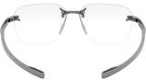 Flex Silver Geometric Eyeglasses
