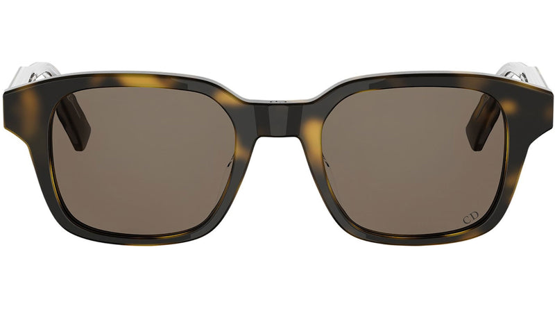 DiorRibbon S1I Havana Geometric Sunglasses