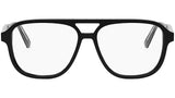 DiorBotanicaO A1I Shiny Black Pilot Eyeglasses