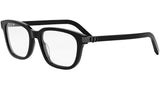 CD IconO 3I Shiny Black Rectangular Eyeglasses
