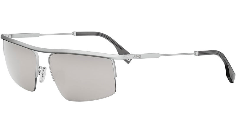 Fendi Travel Silver Geometric Sunglasses