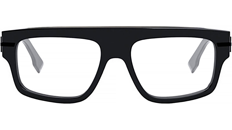 Fendigraphy Black Rectangular Eyeglasses