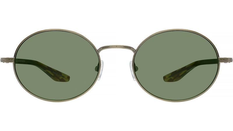 Anamcara Gold Oval Sunglasses