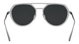 Octo Silver Geometric Sunglasses