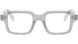 CELINE 3 Dots Transparent Sage Rectangular Eyeglasses