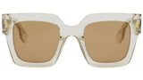 Fendi Roma Yellow Square Sunglasses