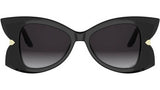 DiorButterfly S1I Black Butterfly Sunglasses