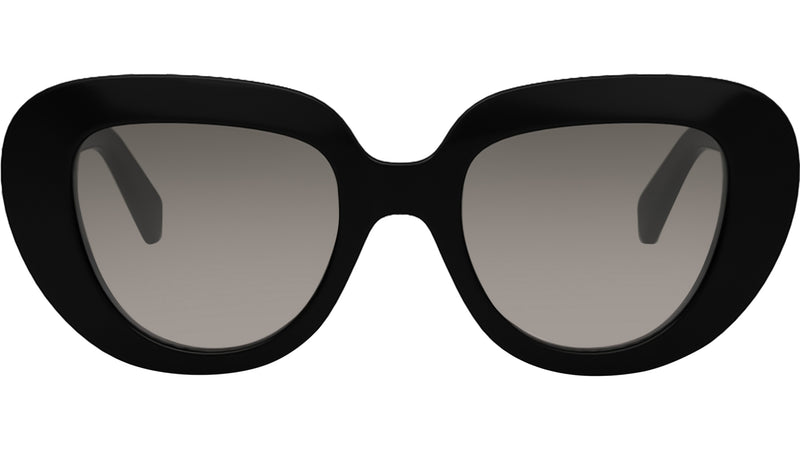 3 Dots Black Butterfly Sunglasses