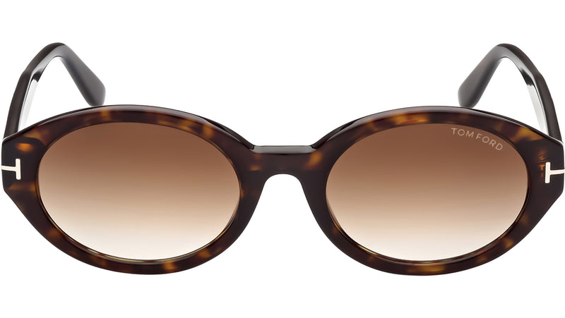 Genevieve-02 FT0916 52F Dark Havana Brown