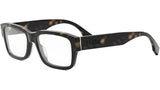 Signature Havana Rectangular Eyeglasses