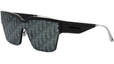 DiorClub M4U Black Geometric Sunglasses