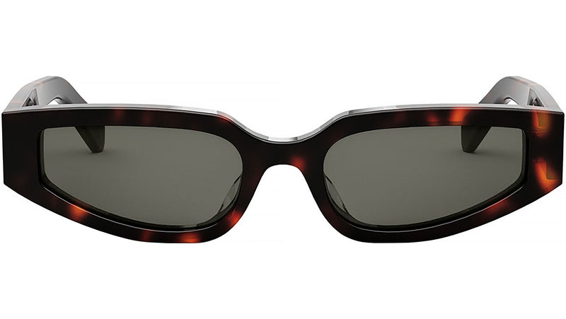 Triomphe Dark Havana Geometric Sunglasses