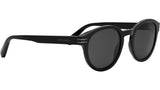 B.zero1 Black Round Sunglasses