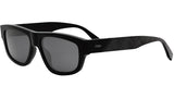 Fendi Diagonal Black Geometric Sunglasses