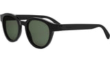 Bvlgari Aluminium Black Round Sunglasses
