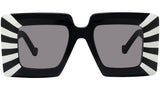 Chunky LW40090I 04A Black Square Sunglasses