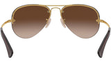 Aviator RB3449 001/13 Gold Brown