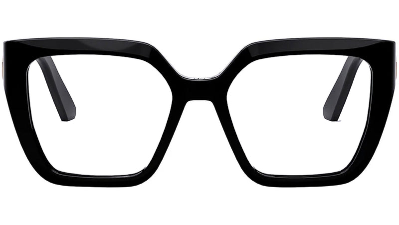 30MontaigneO S1I Black Squared Eyeglasses