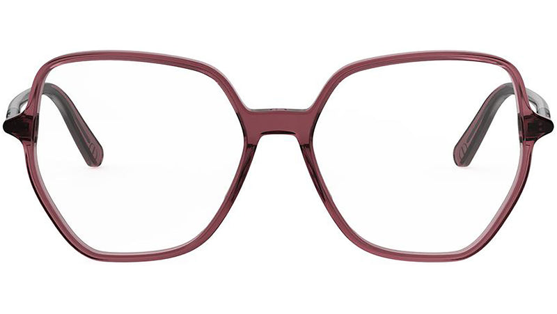 Mini CD O S8I Bordeaux Geometric Eyeglasses